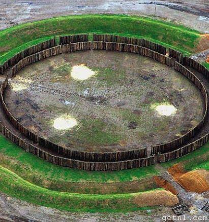 Concentric circles of the Sonnenobservatorium, built by one of Europe’s oldest civilizations