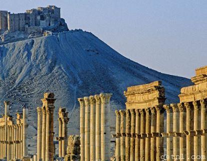 Majestic Palmyra, Syria, in the early morning sun