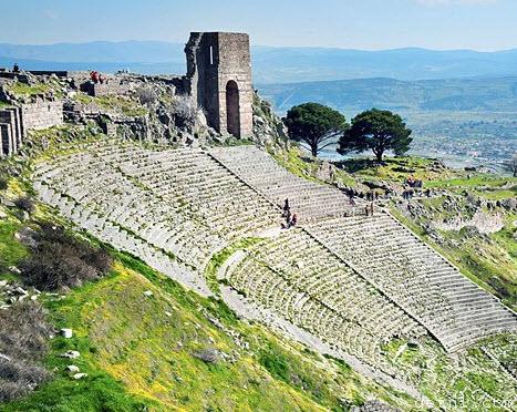 Tourism Pergamum, Turkey