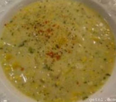 Cooking Spicy Corn Chowder