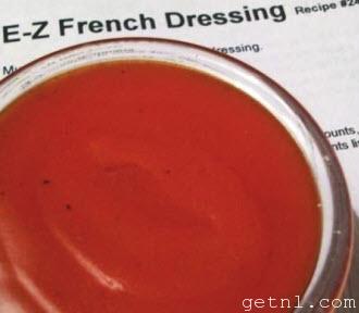 Cooking E-Z French Dressing