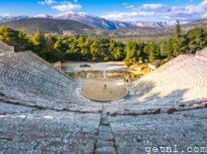 Tourism Epidavros Theatre, Greece