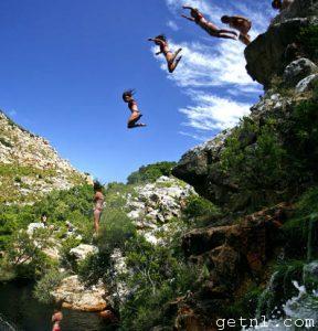 Tourism Kloofing, South Africa