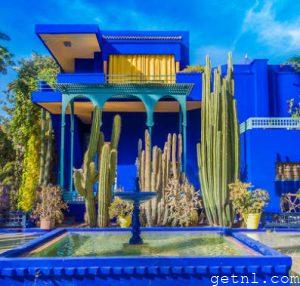 Tourism Villa Majorelle, Marrakech, Morocco