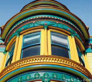 ABOVE Victorian ornamentation in Haight-Ashbury 
