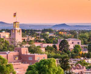 Tourism Santa Fe, New Mexico, USA