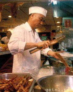Chinatown chef hard at work